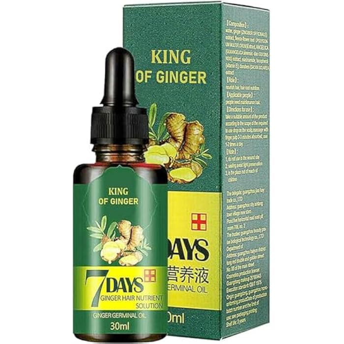 زيت نمو الشعر وملف فراغ الشعر زيت علاج الفراغ وننمو الشعر وزيادة الكثافة وتترطيب منتج طبيعي وآمنة 100% 30مل - Image 1